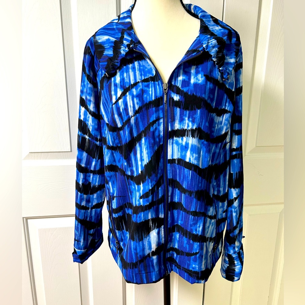 Zenergy by Chico’s , blue , black jacket